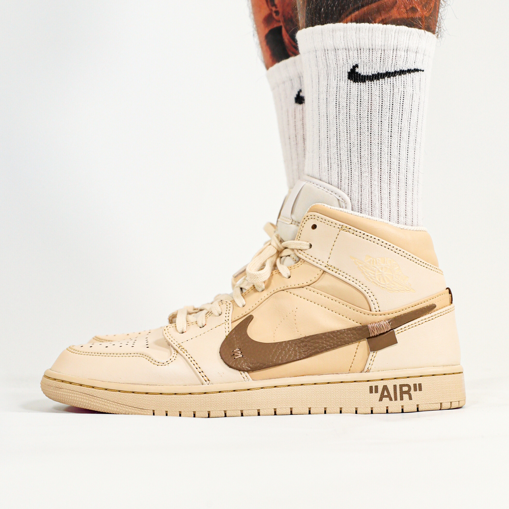 Nike Jordan 1 Mid - Coffee Swoosh