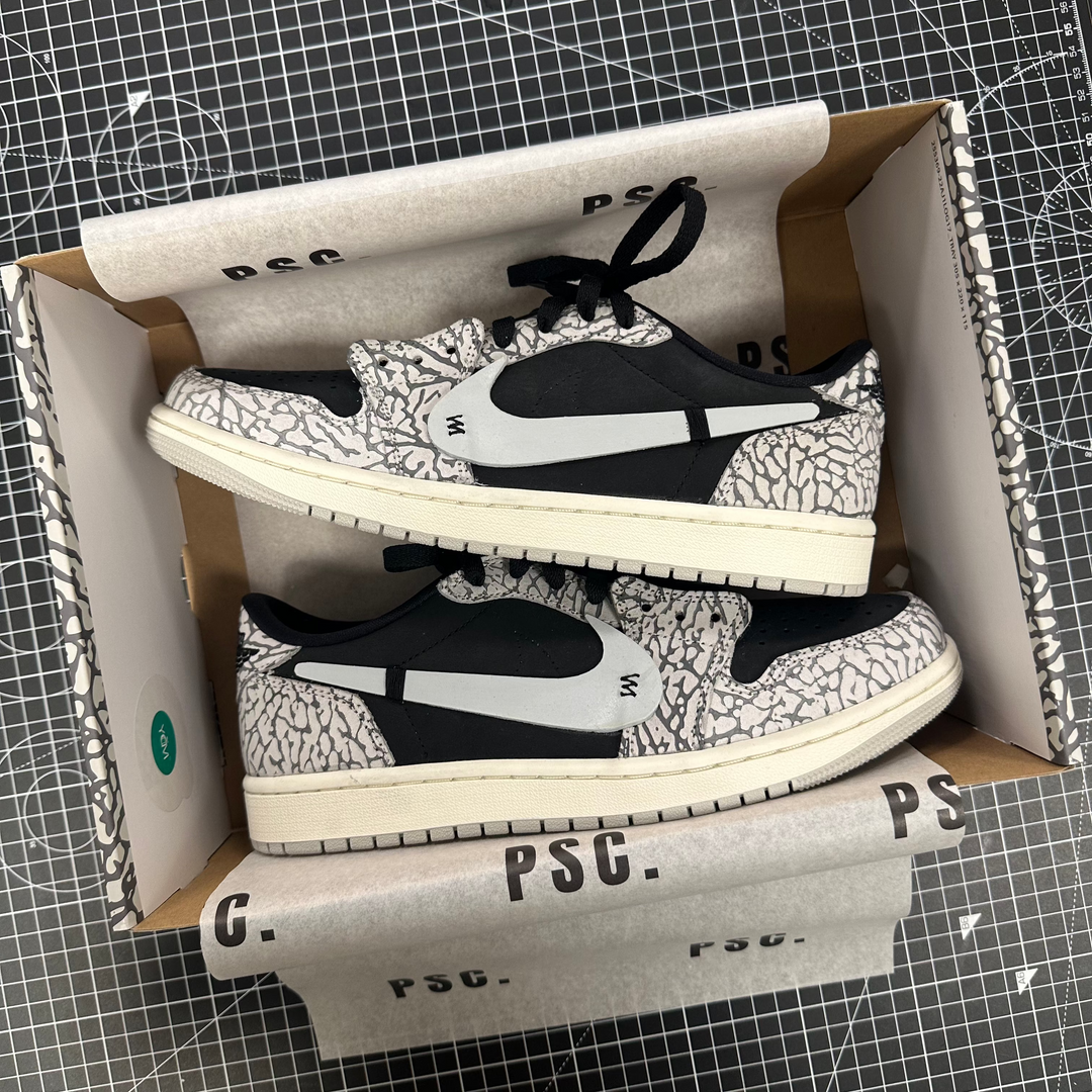 Nike Jordan 1 OG Cement V1 - UK 7 / US 8