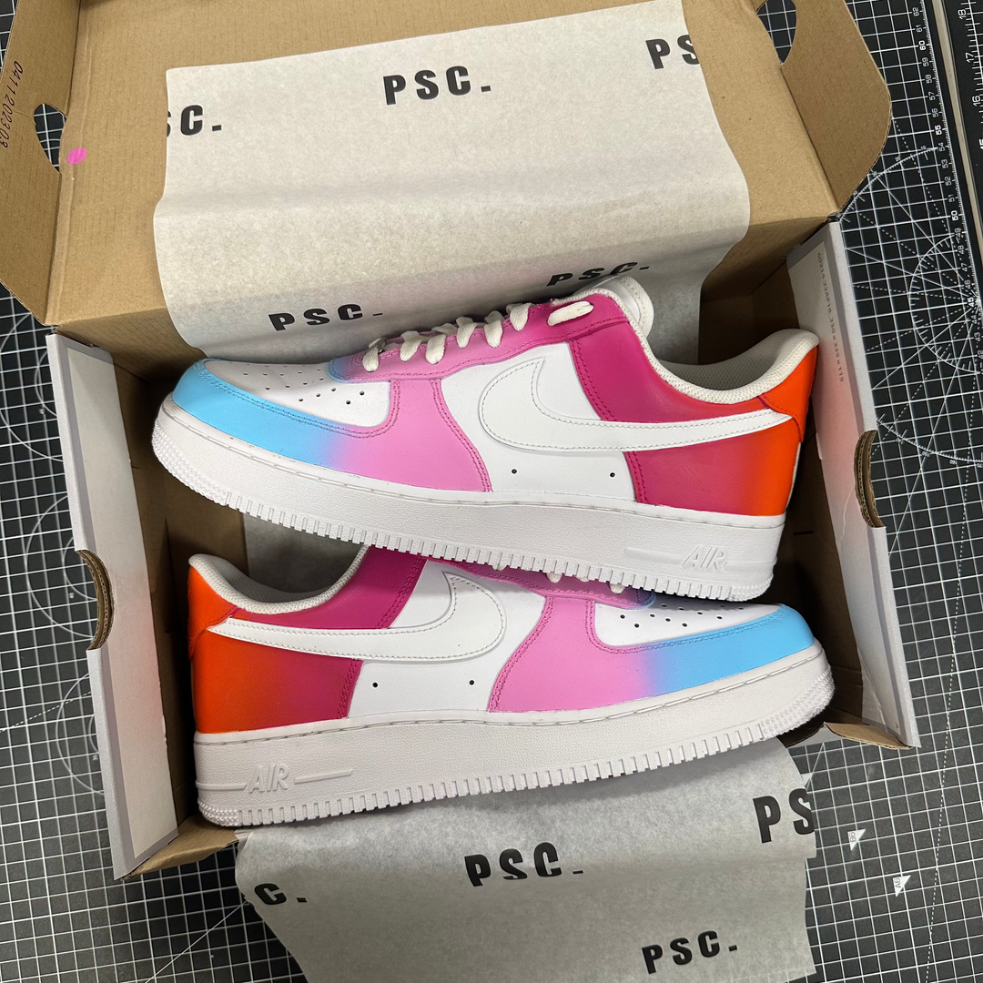 Nike Air Force 1 Sunset - UK 10 / US 11