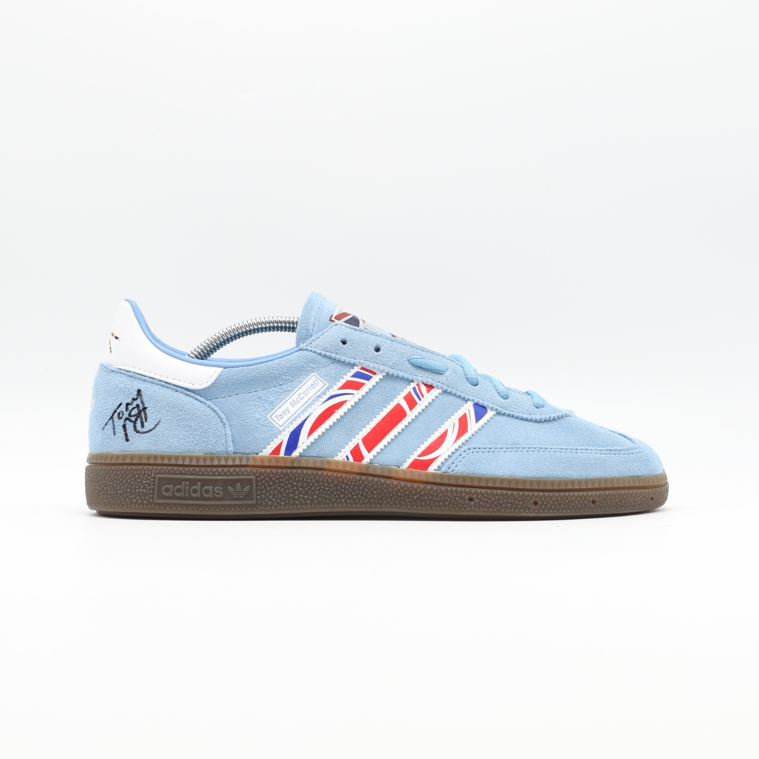 Adidas Spezial Light Blue - Tony McCarroll (SIGNED DRUMSTICKS)