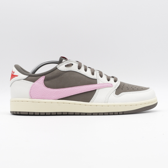 Nike Jordan 1 Retro Low OG x Travis Scott'Reverse Mocha' - Pink Touch