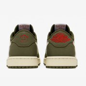 Travis Scott x Air Jordan 1 Retro Low OG SP 'Medium Olive' - REIMAGINED V1