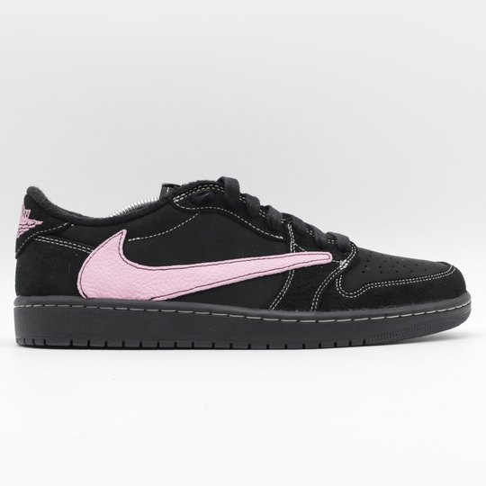 Nike Jordan 1 Retro Low OG x Travis Scott Black Phantom - Pink Touch