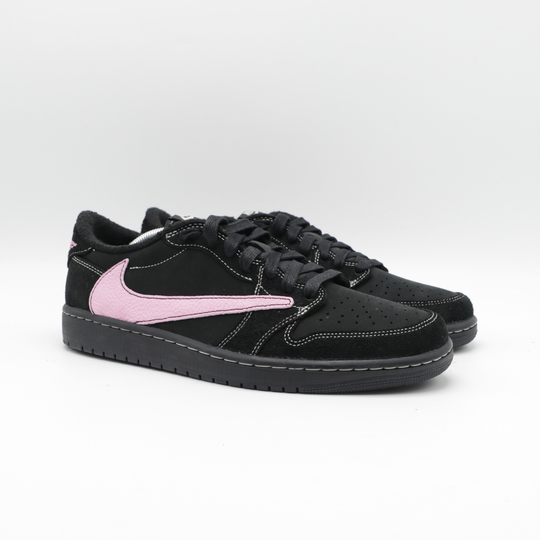 Nike Jordan 1 Retro Low OG x Travis Scott Black Phantom - Pink Touch