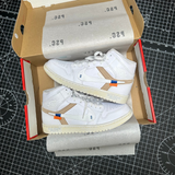 Nike Jordan 1 Mid OW White - UK 6.5