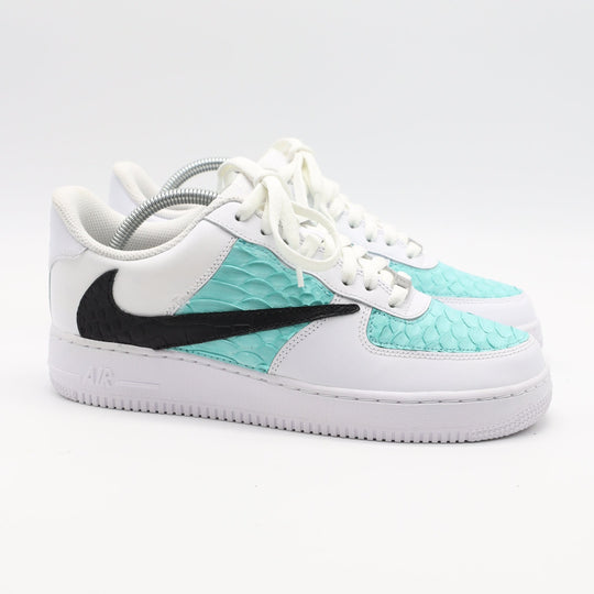 Nike Air Force 1 - Python Leather Reverse (White)