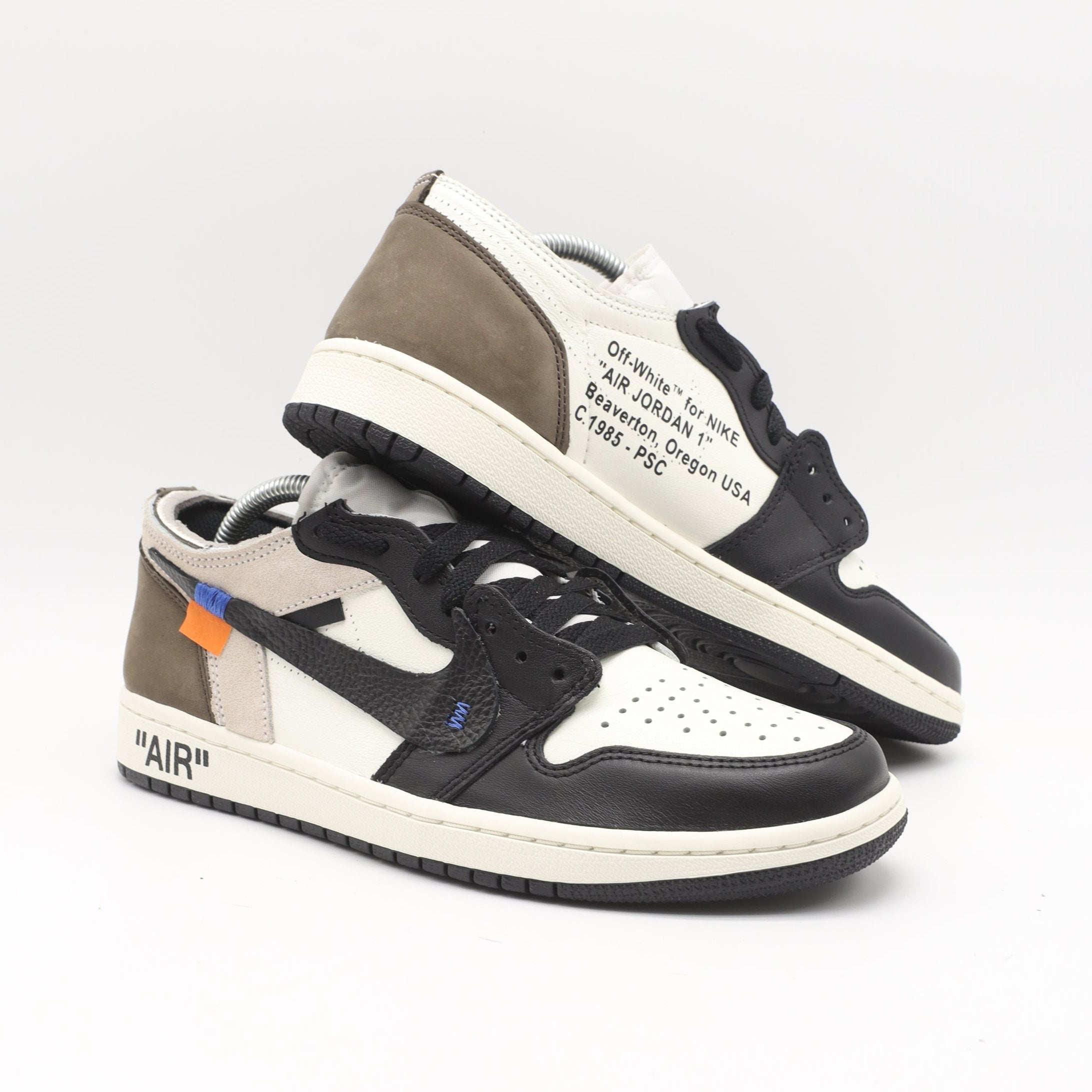 Off white jordan 1 black online