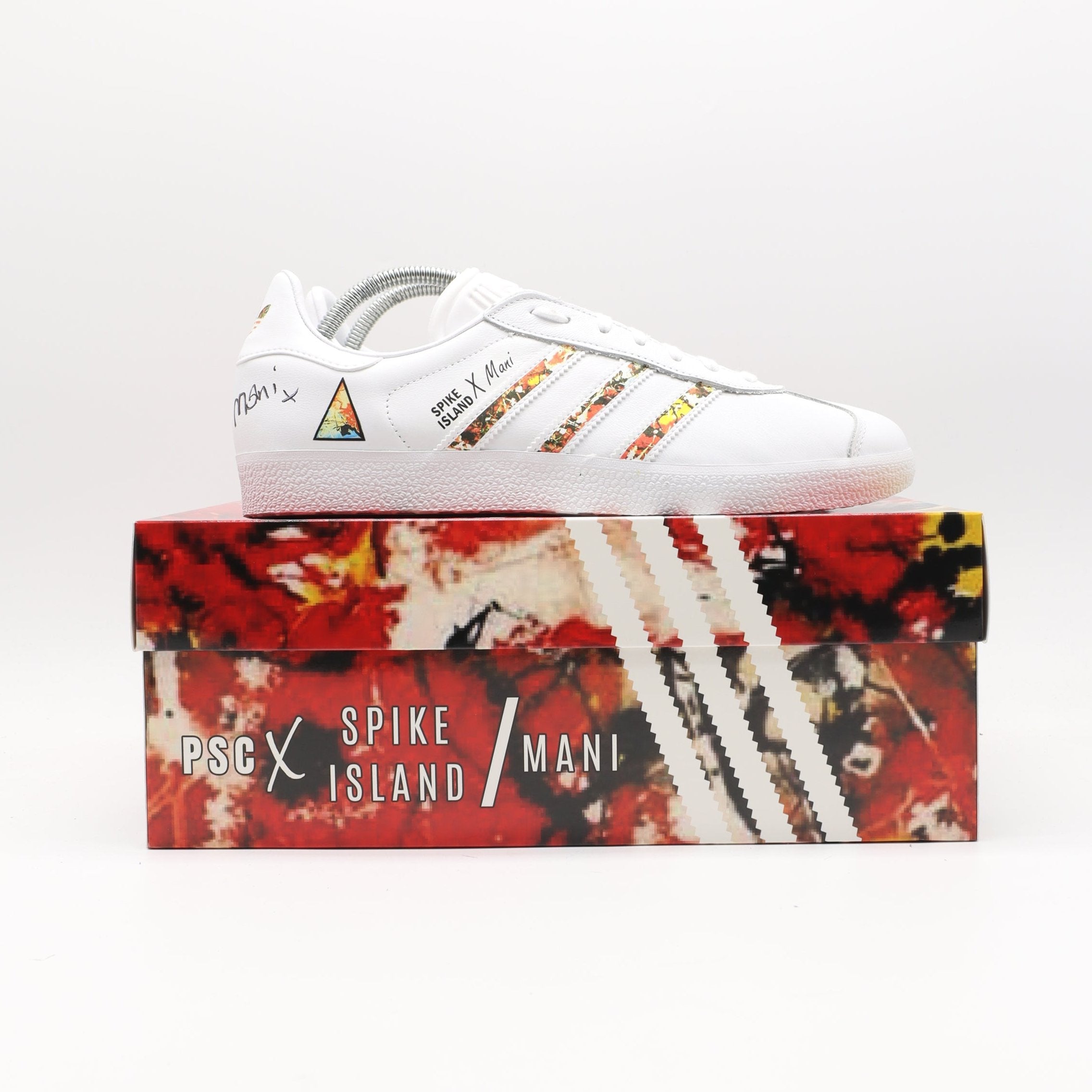 購入格安 adidas spzl stone roses マニ 直筆サイン入りスニーカー 