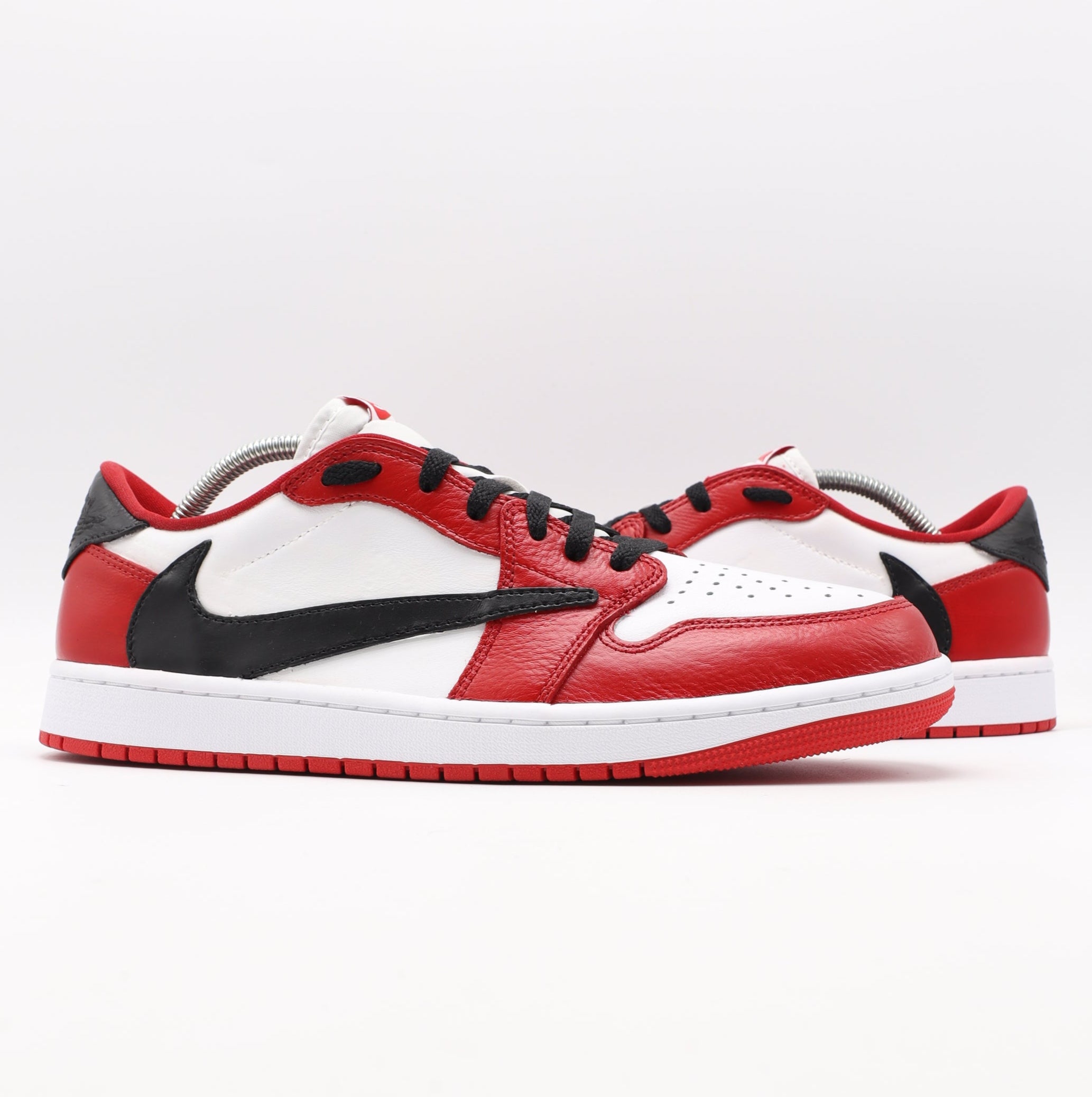 Nike Jordan 1 - Flame Red Reverse Swoosh – PlatinumShoeCare