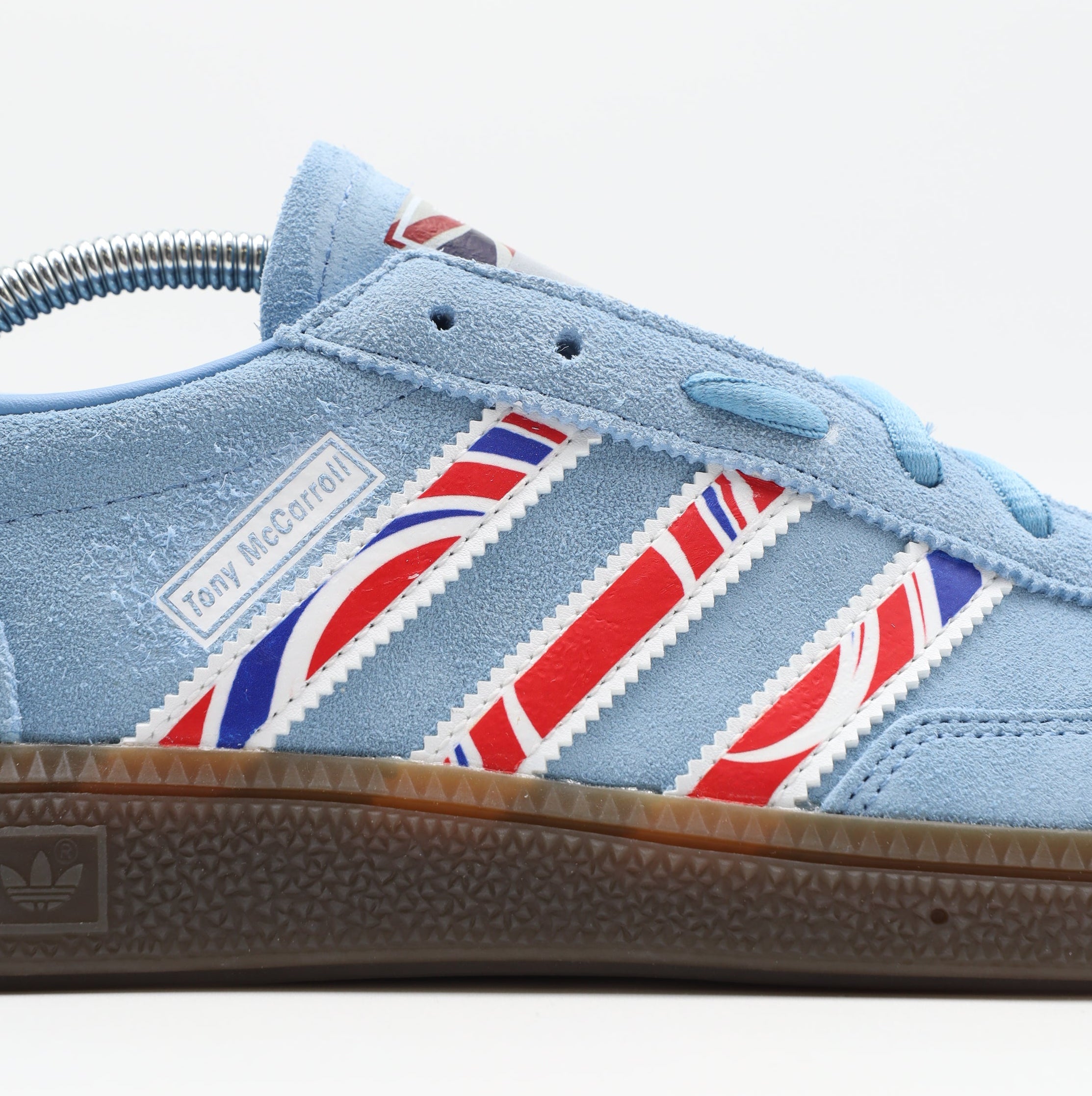 Adidas Spezial Light Blue - Tony McCarroll (SIGNED DRUMSTICKS)