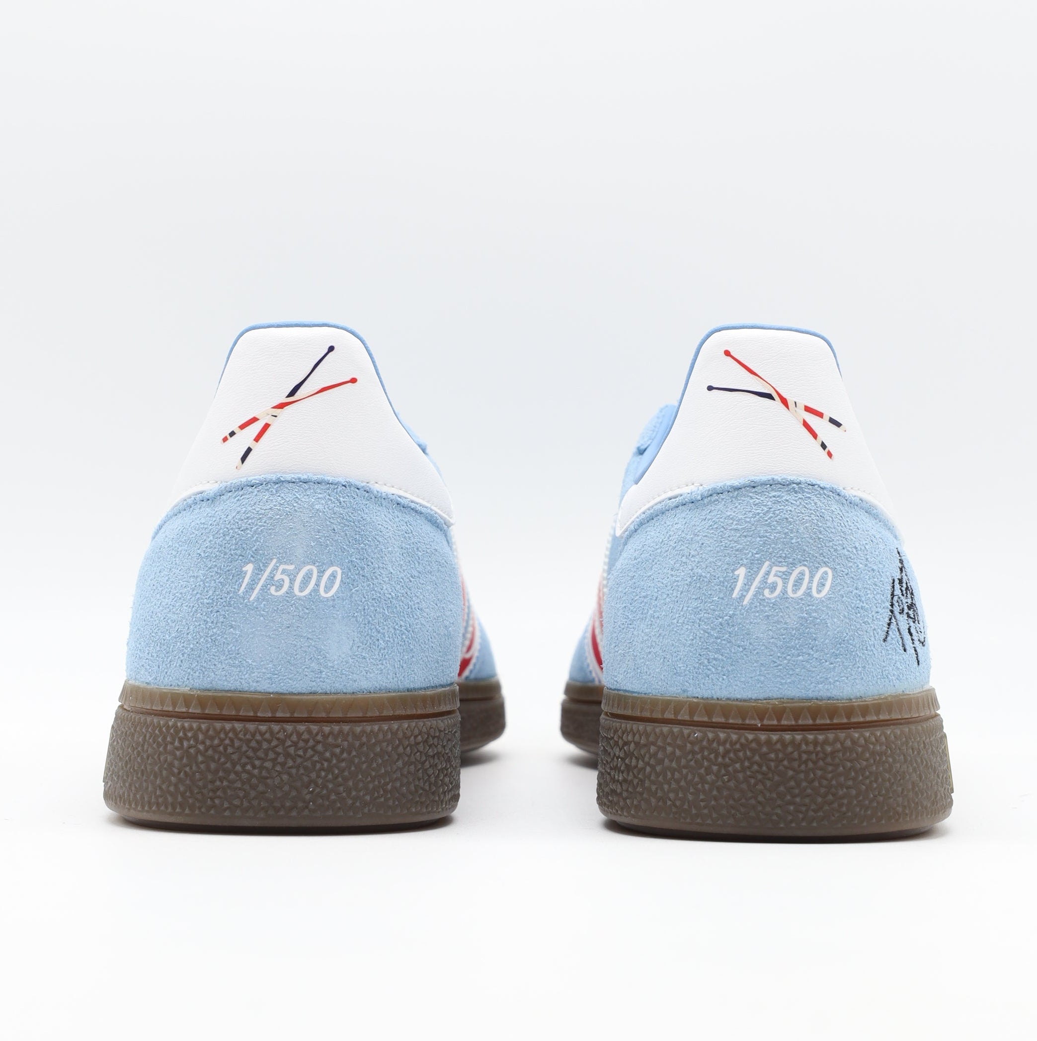 Adidas Spezial Light Blue - Tony McCarroll (SIGNED DRUMSTICKS)