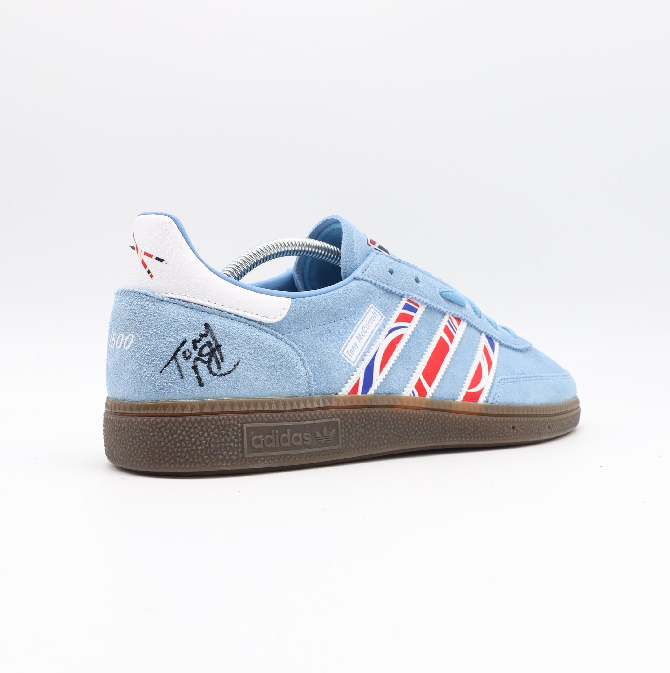 Adidas Spezial Light Blue - Tony McCarroll (SIGNED DRUMSTICKS)