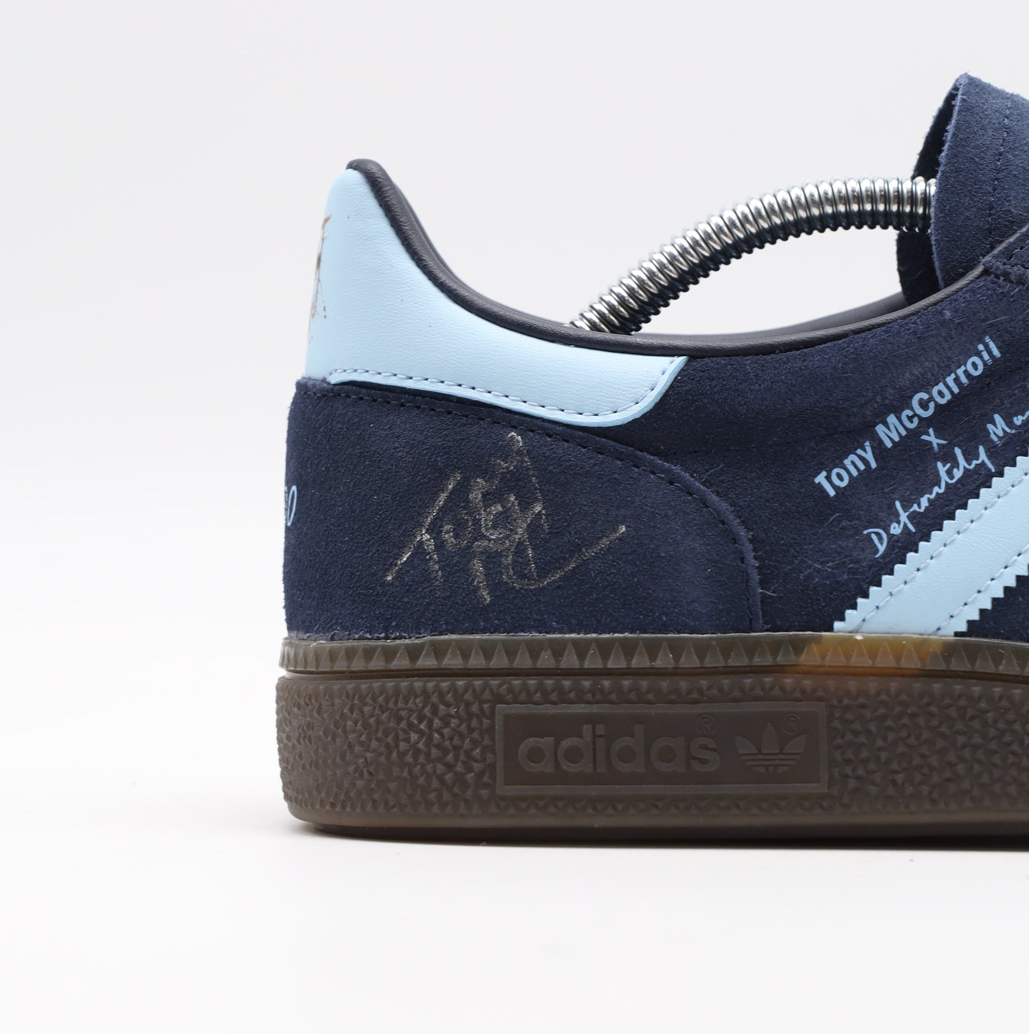 Adidas Spezial Navy Blue - Tony McCarroll (SIGNED DRUMSTICKS)