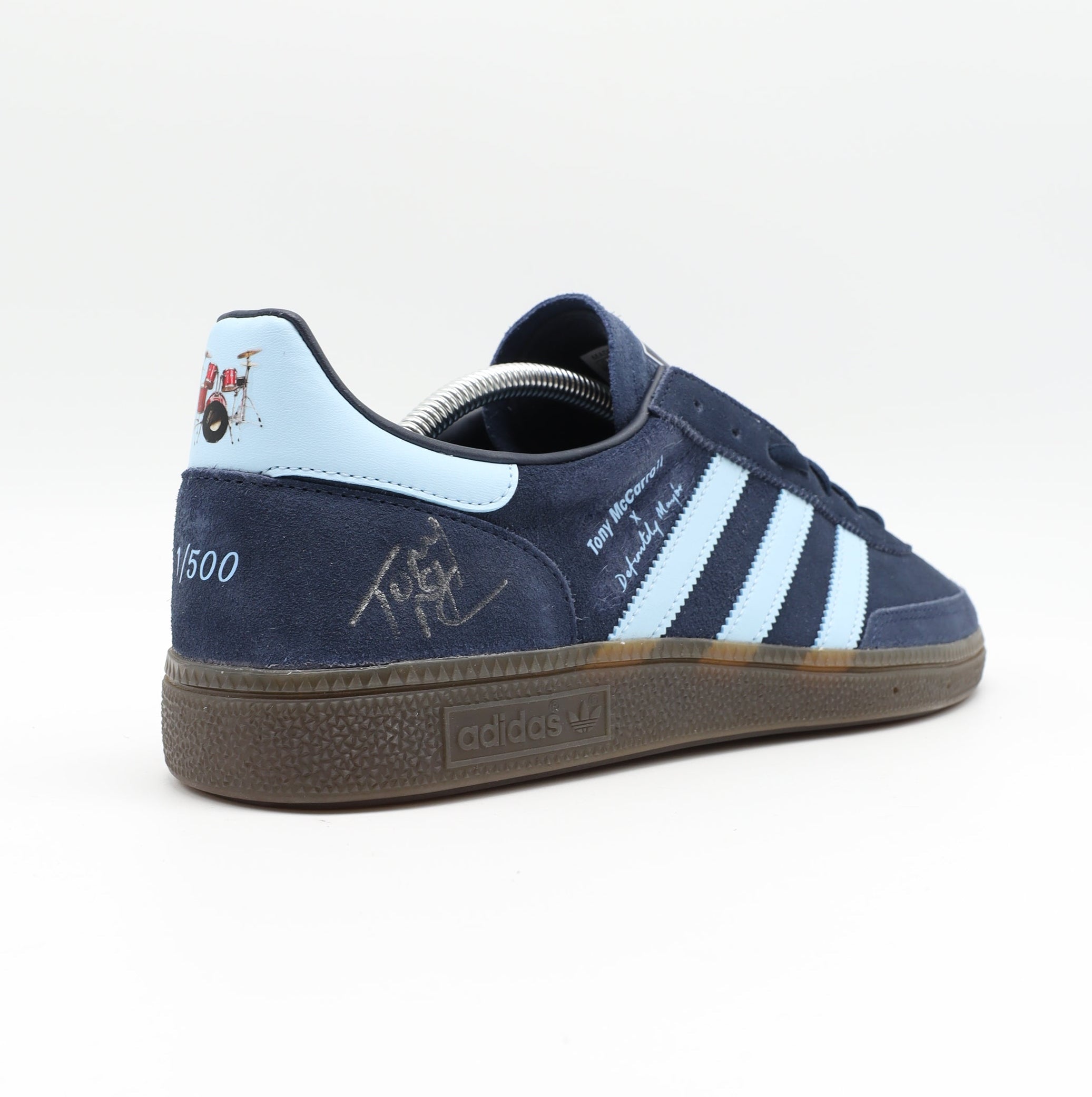 Adidas Spezial Navy Blue - Tony McCarroll (SIGNED DRUMSTICKS)