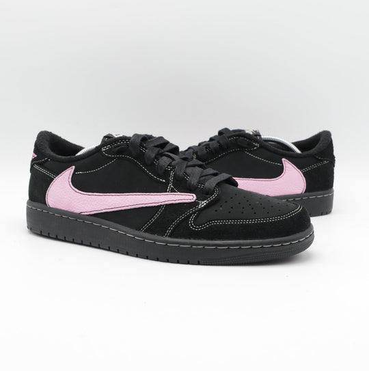 Nike Jordan 1 Retro Low OG x Travis Scott Black Phantom - Pink Touch