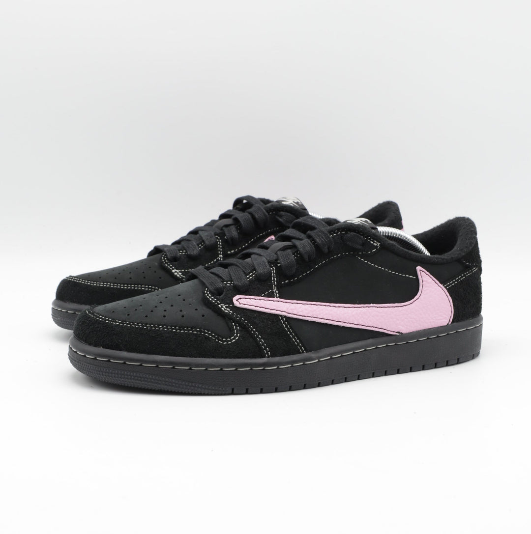Nike Jordan 1 Retro Low OG x Travis Scott Black Phantom - Pink Touch