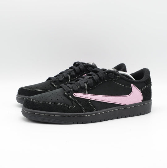Nike Jordan 1 Retro Low OG x Travis Scott Black Phantom - Pink Touch
