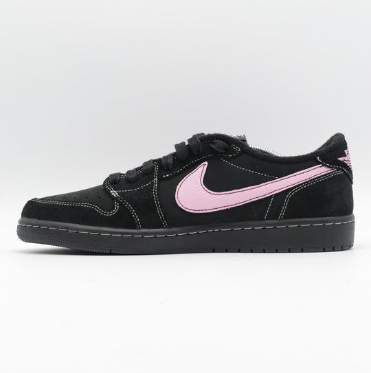 Nike Jordan 1 Retro Low OG x Travis Scott Black Phantom - Pink Touch
