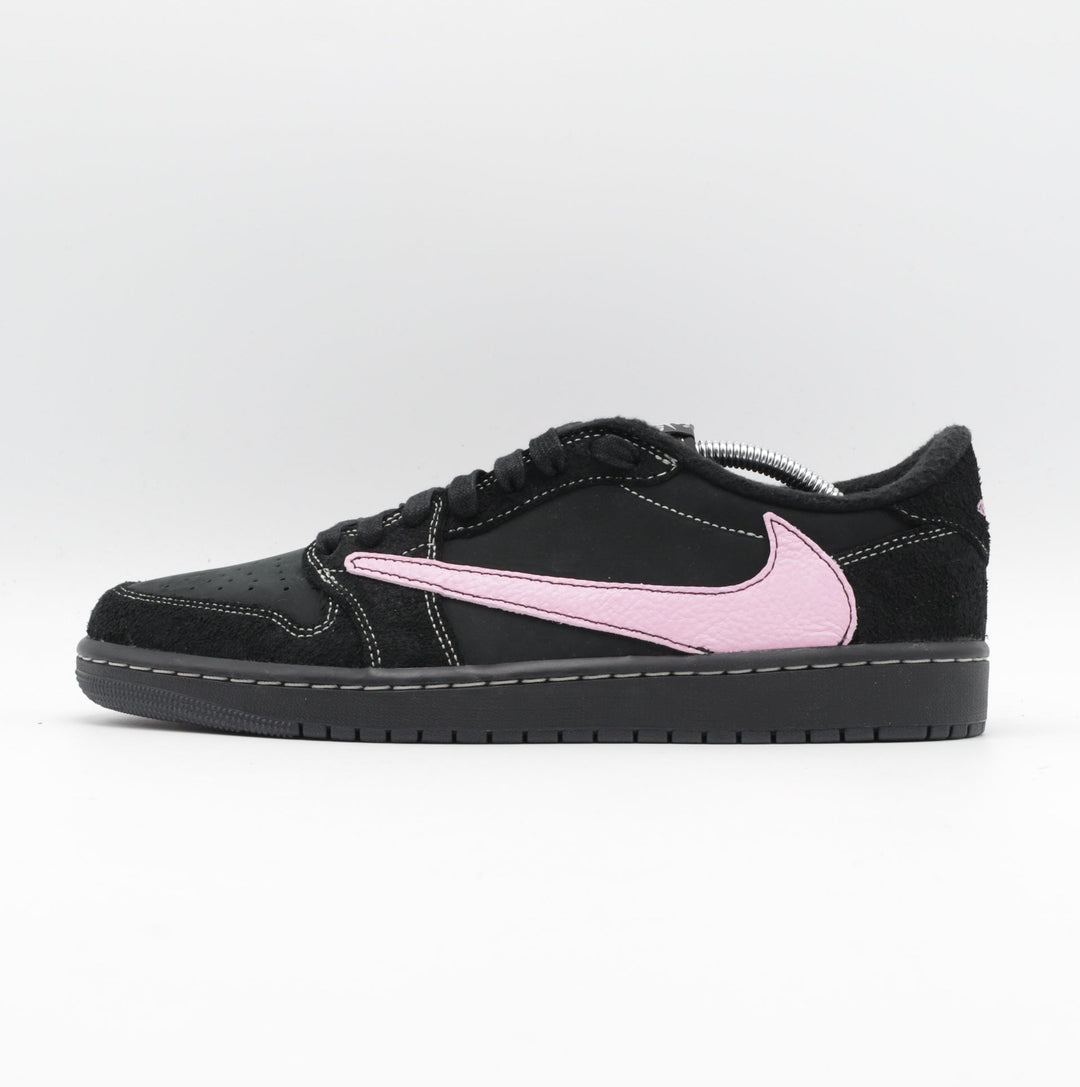 Nike Jordan 1 Retro Low OG x Travis Scott Black Phantom - Pink Touch