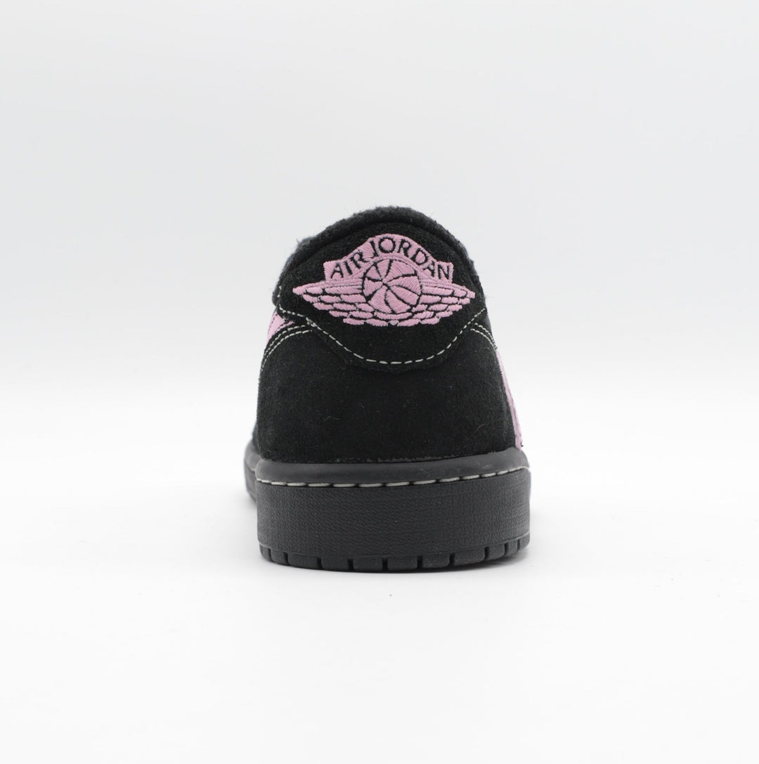 Nike Jordan 1 Retro Low OG x Travis Scott Black Phantom - Pink Touch