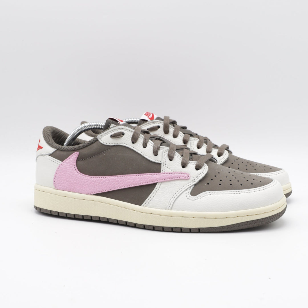 Nike Jordan 1 Retro Low OG x Travis Scott'Reverse Mocha' - Pink Touch