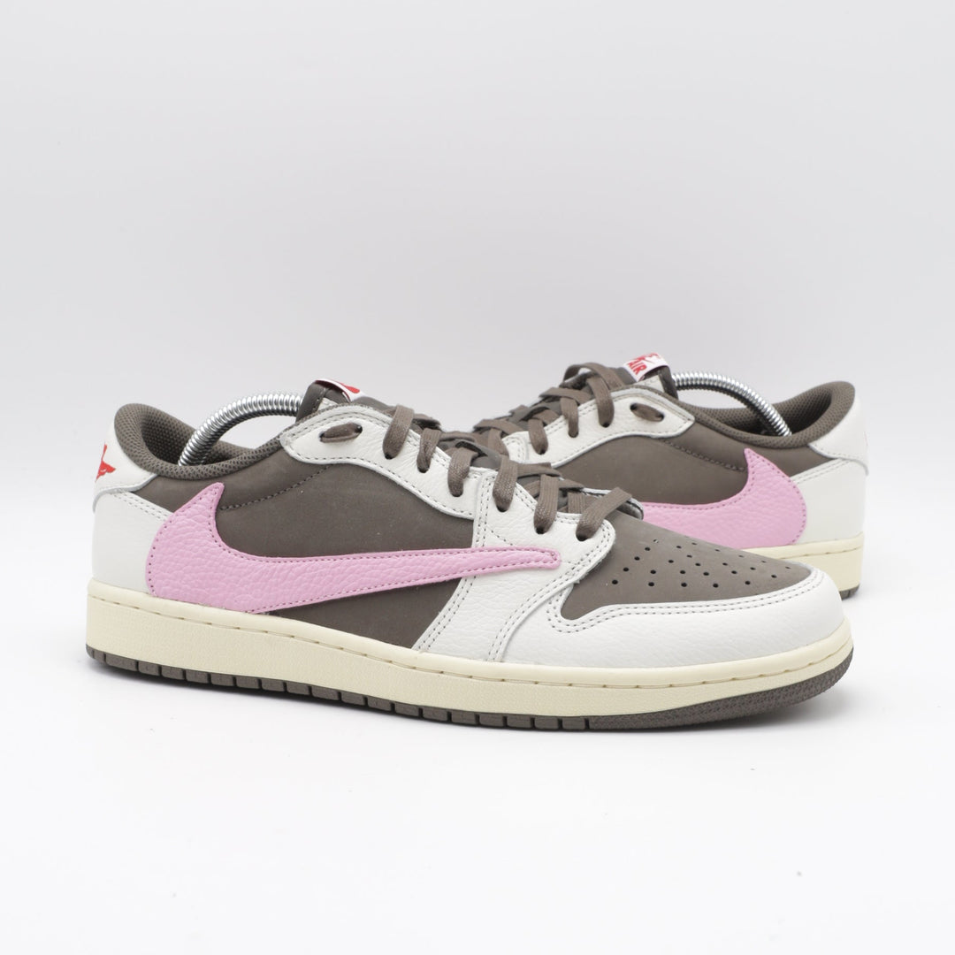 Nike Jordan 1 Retro Low OG x Travis Scott'Reverse Mocha' - Pink Touch