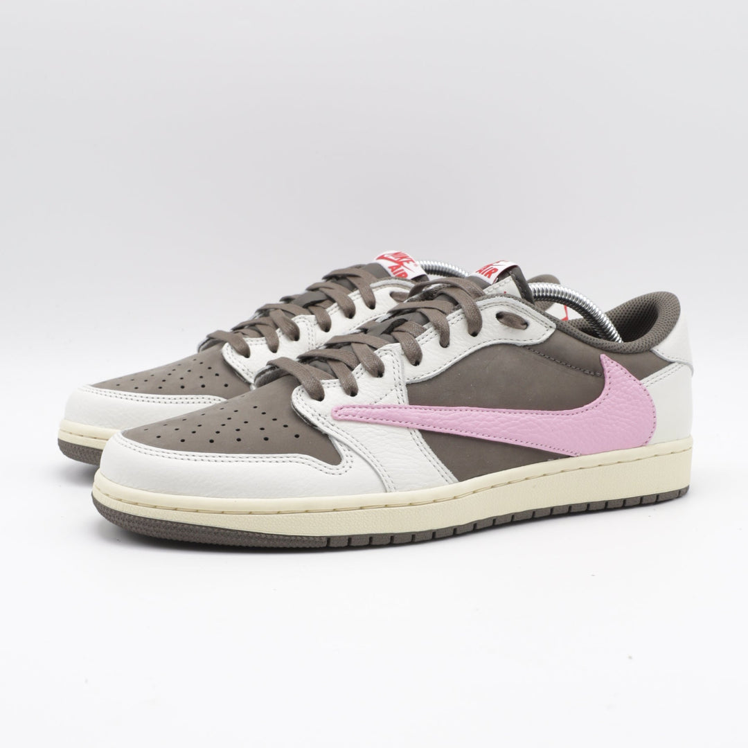 Nike Jordan 1 Retro Low OG x Travis Scott'Reverse Mocha' - Pink Touch