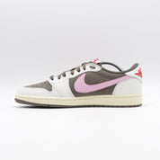 Nike Jordan 1 Retro Low OG x Travis Scott'Reverse Mocha' - Pink Touch