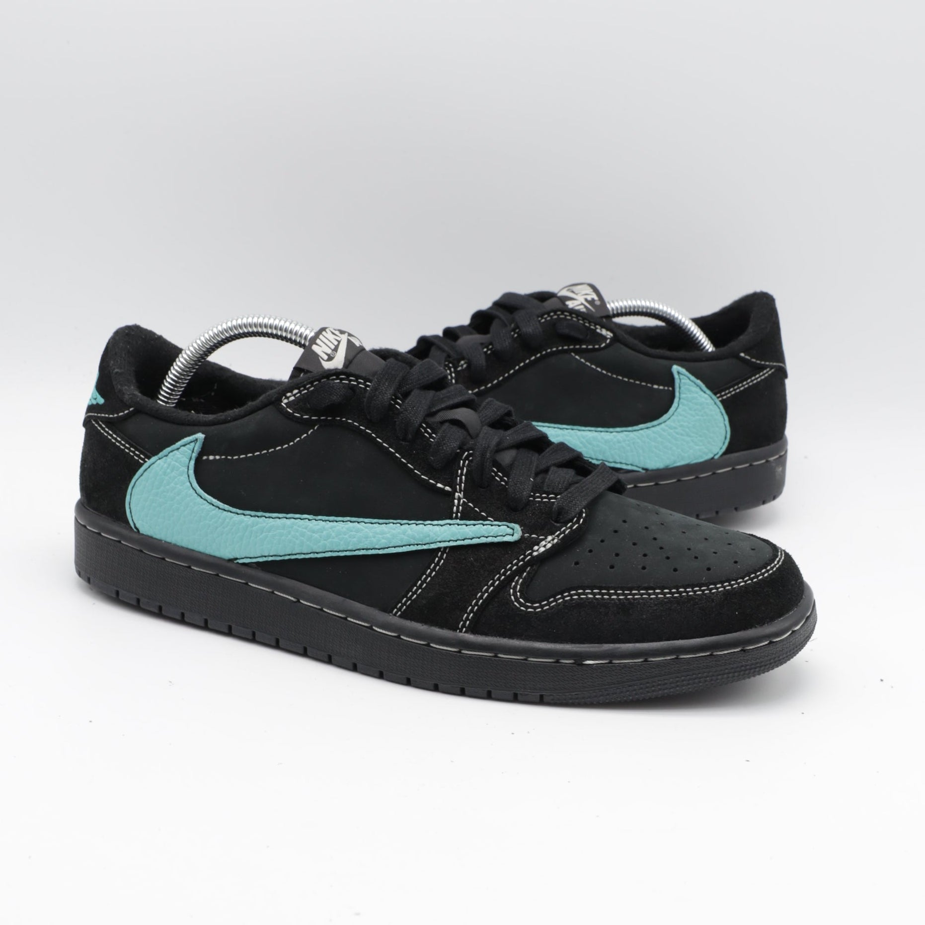 Nike Jordan 1 Retro Low OG x Travis Scott Black Phantom - Turquoise