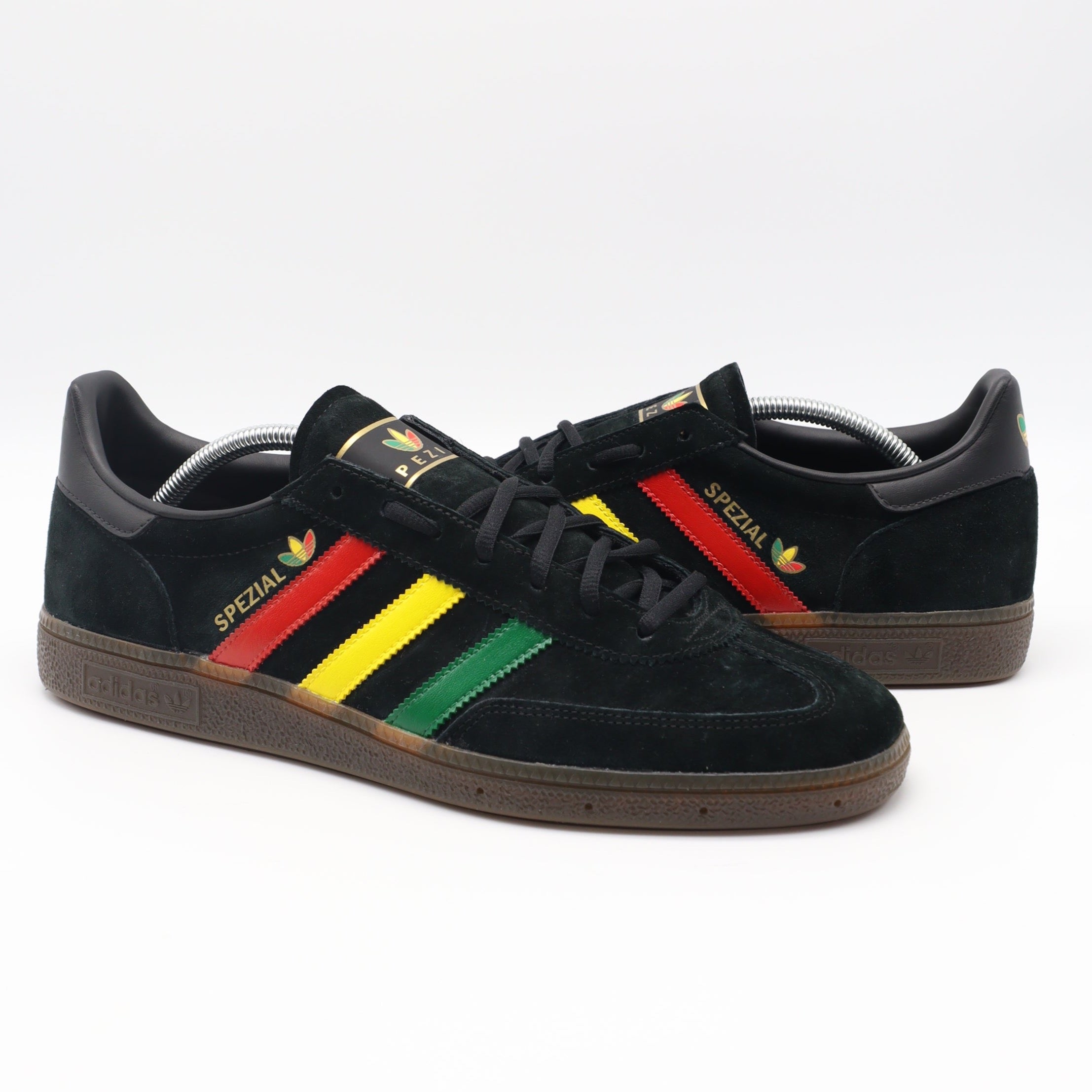 Adidas spezial deals black and green