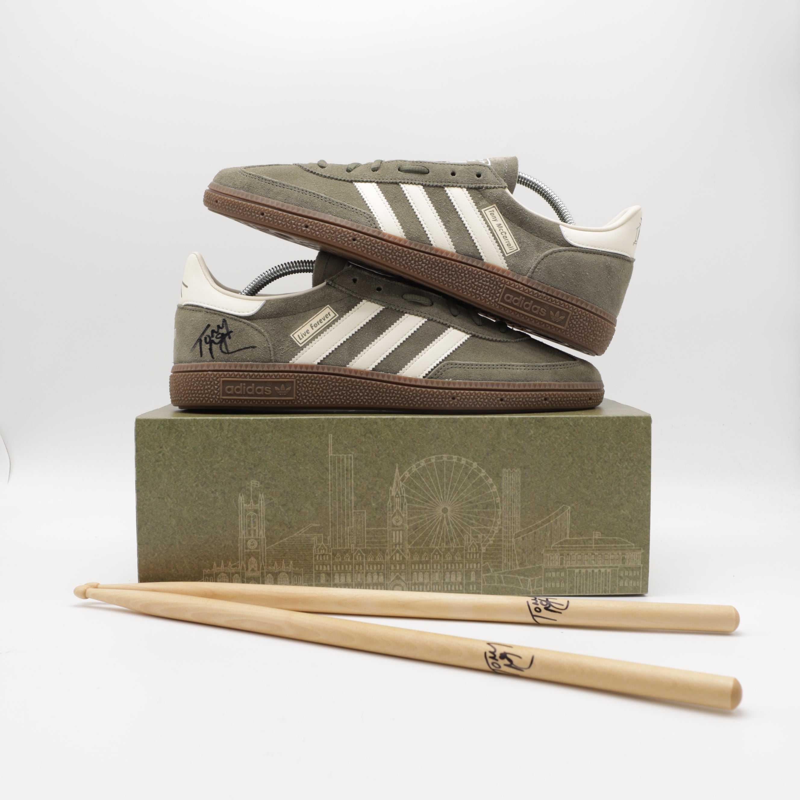Adidas Spezial Khaki - Tony McCarroll Live Forever (COMING SOON)