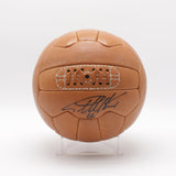 Signed Vintage Football - Geoff Hurst