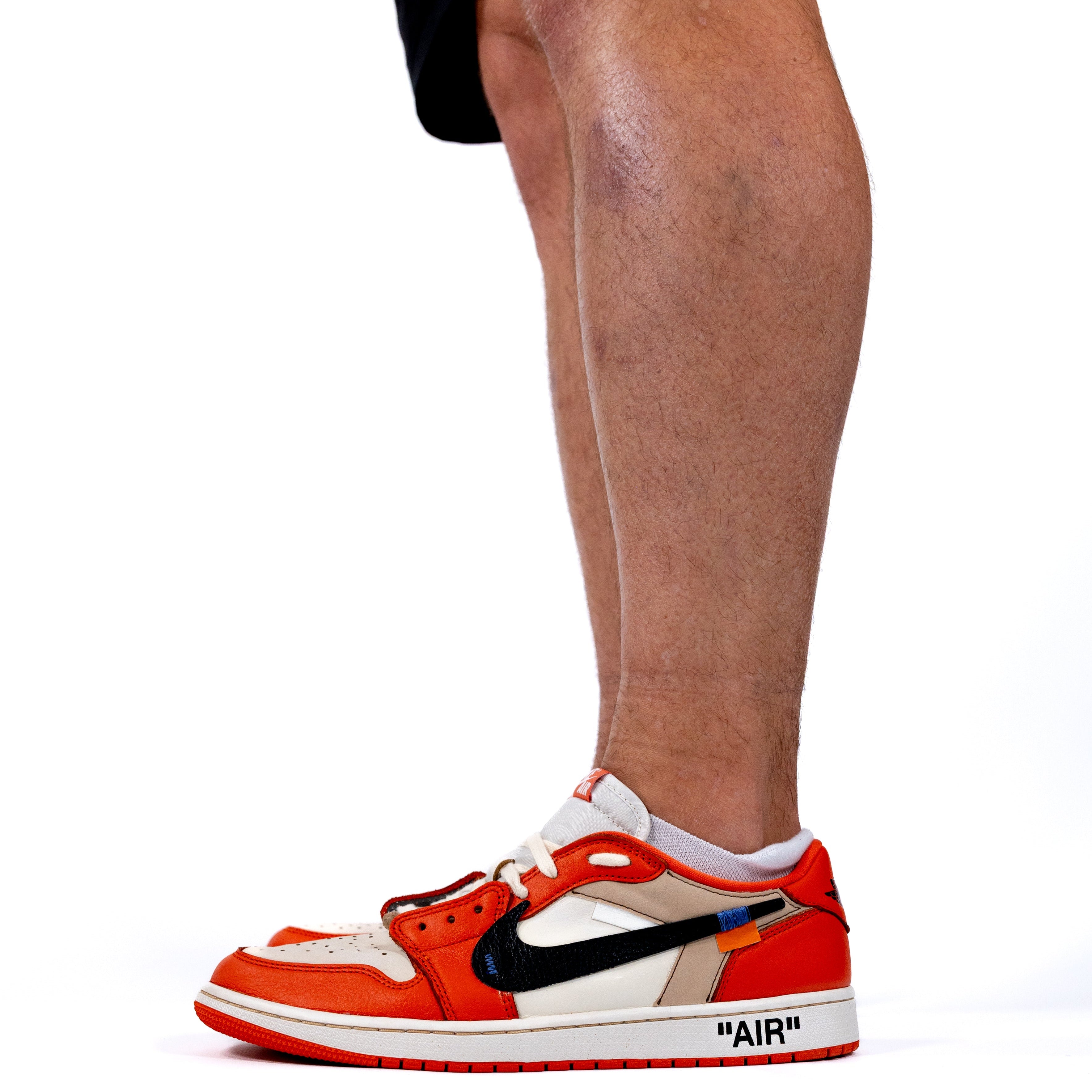 jordan 1 low starfish on feet