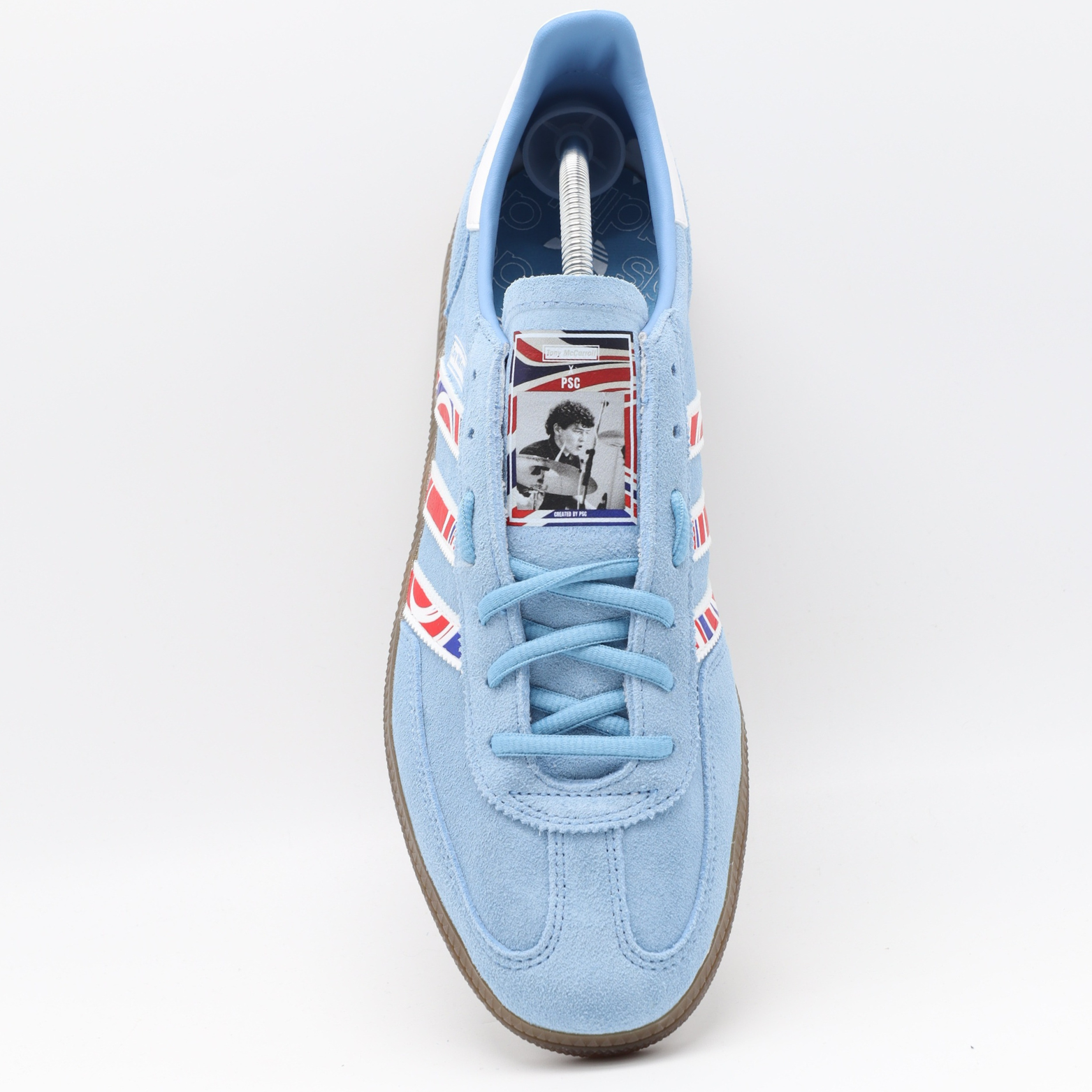 Adidas Spezial Light Blue - Tony McCarroll (SIGNED DRUMSTICKS)