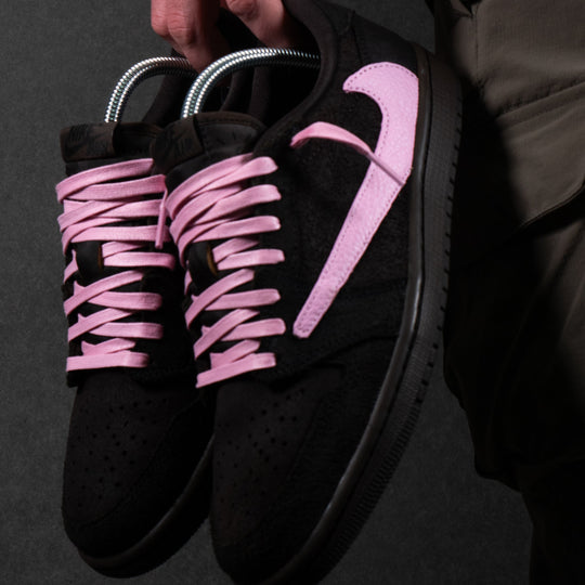 Nike Jordan 1 Retro Low OG x Travis Scott Velvet Brown - Pink Touch