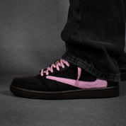 Nike Jordan 1 Retro Low OG x Travis Scott Velvet Brown - Pink Touch