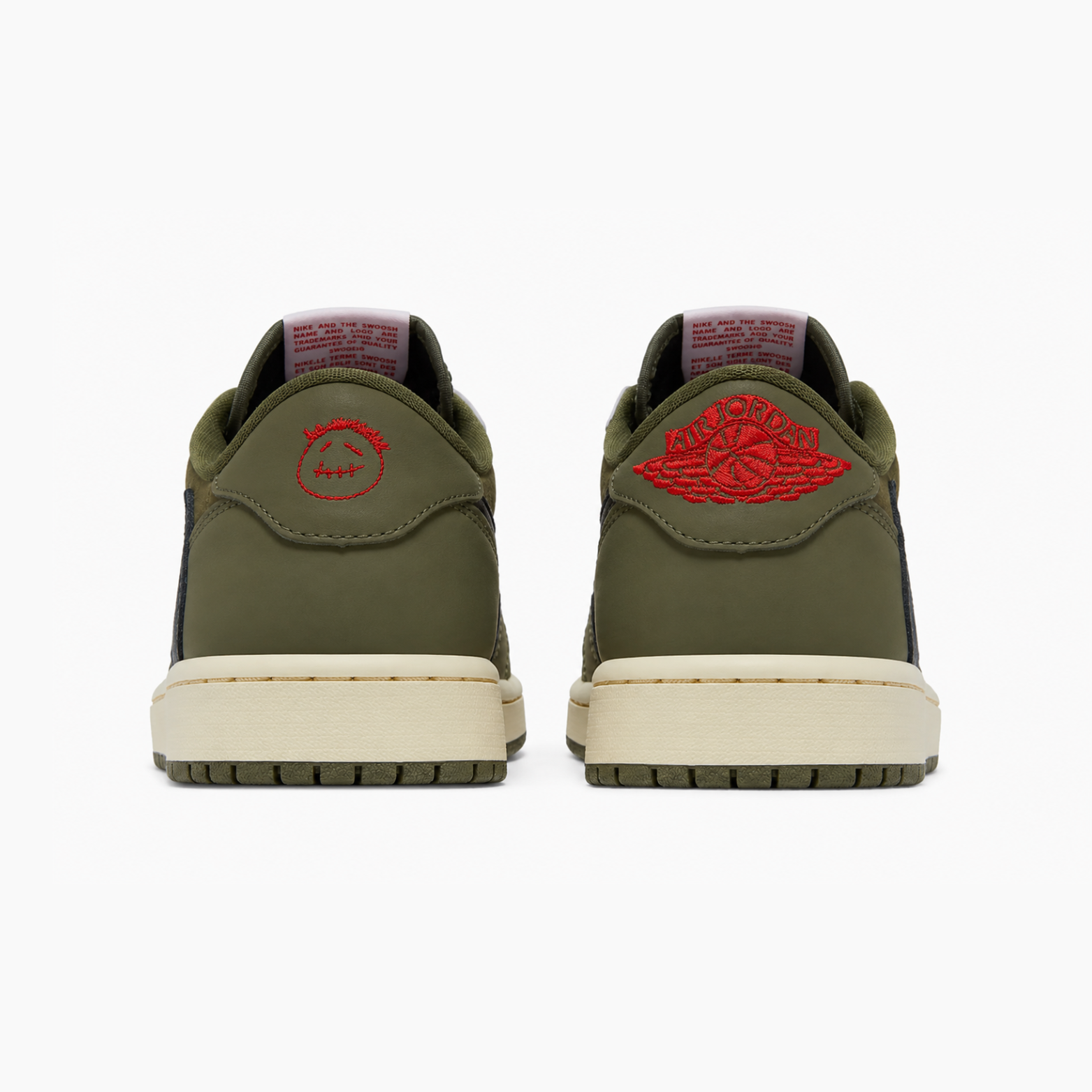 Travis Scott x Air Jordan 1 Retro Low OG SP 'Medium Olive' - REIMAGINED V3