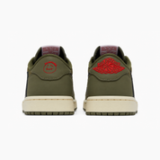 Travis Scott x Air Jordan 1 Retro Low OG SP 'Medium Olive' - REIMAGINED V3